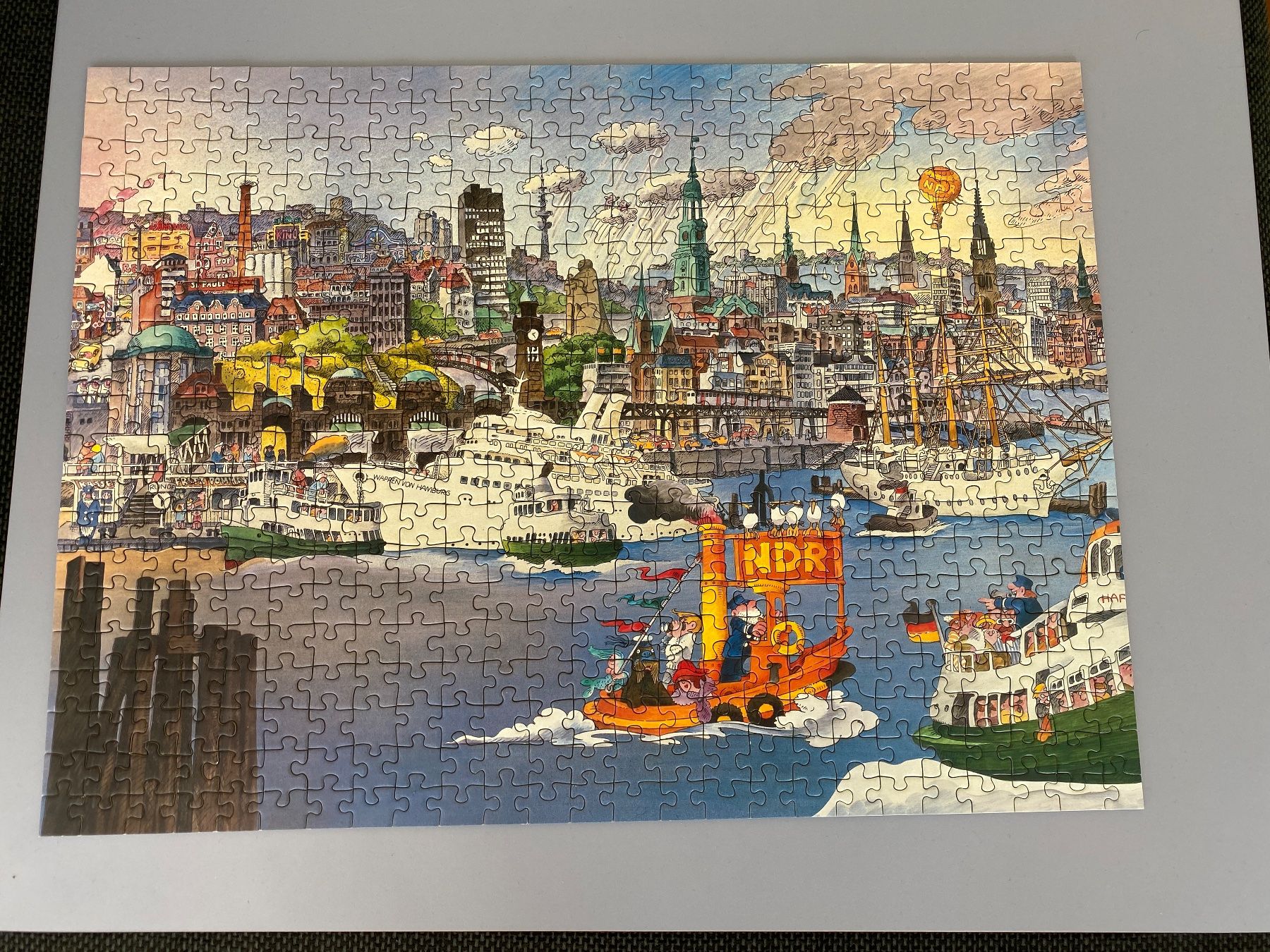 Puzzles: Ravensburger Puzzle 500 Teile Hamburg – Gebraucht aus valbella von Rinchen64 1