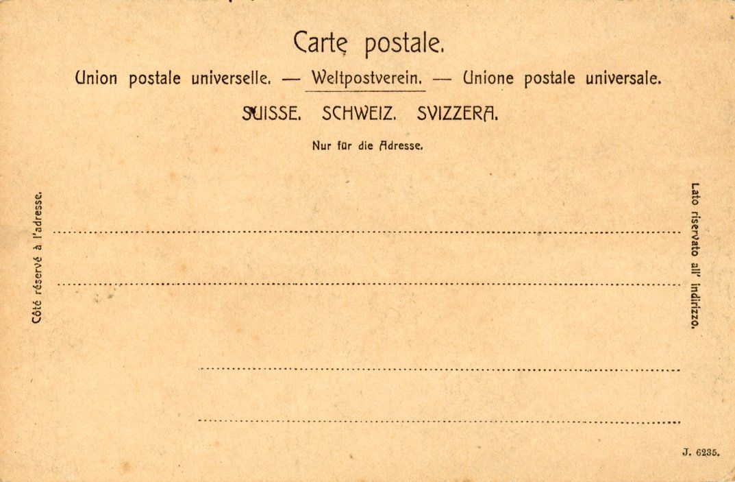 Cartoline postali: Ebnat-Kappel  SG        ca. 1900 – Usato da Brig venduto da Valcards54 1
