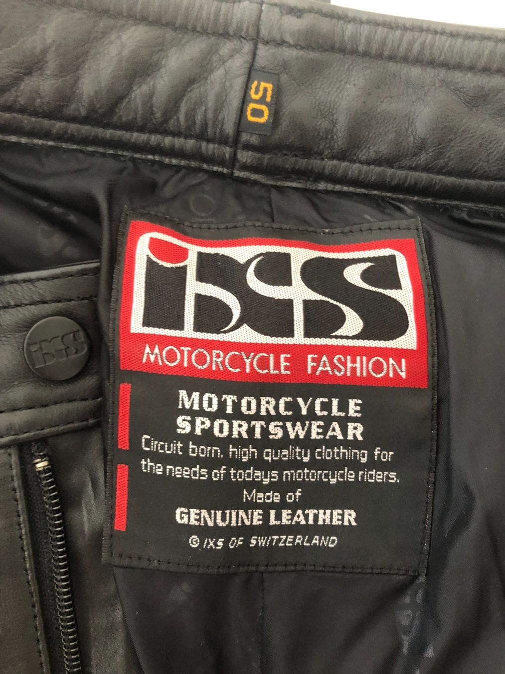 IXS Pantaloni: Lederhose Motorrad IXS Grösse 50 – Usato da Zug venduto da nike22 2