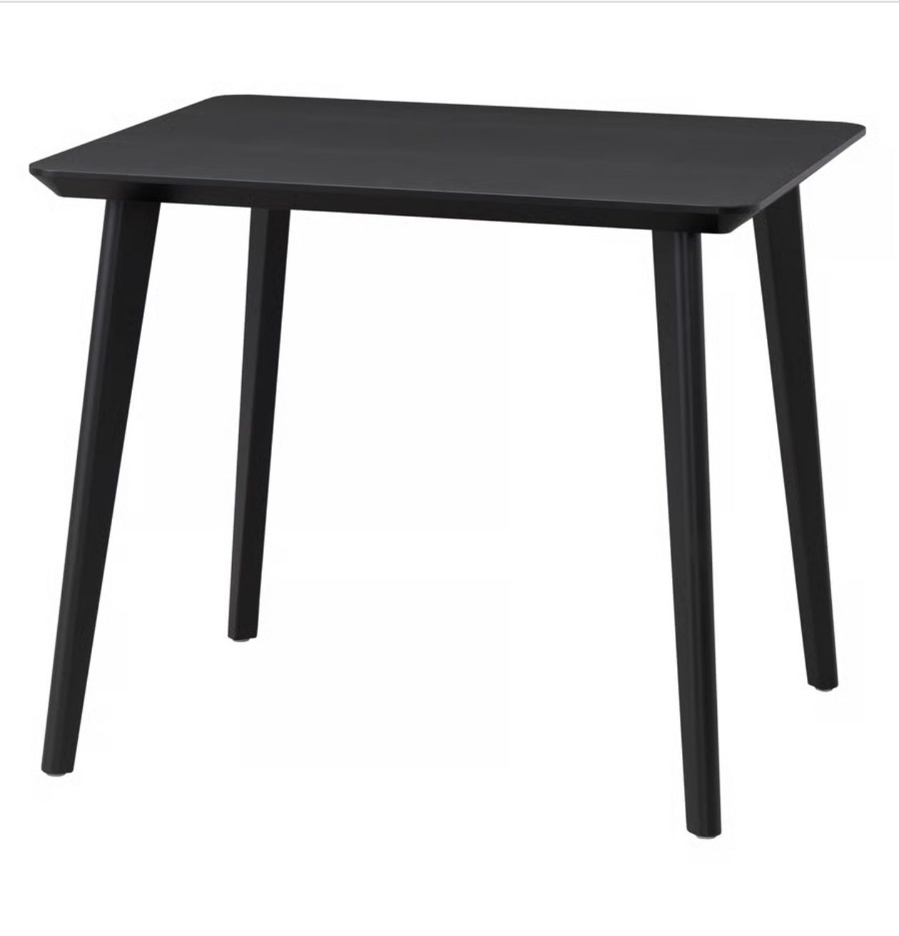 Ikea Set di tavolo e panche: IKEA Lisabo table and 4 dark grey chairs – Usato da Pratteln venduto da nad_b9cx 1