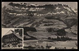 AK Schangnau, Gasthof zum Löwen mit Hohgant
