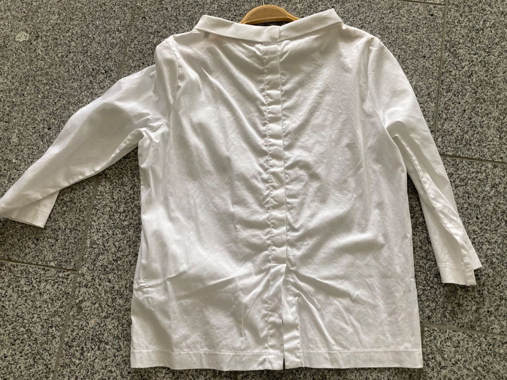 Someday Camicette: Bluse von somday, weiss Gr 38/40 – Usato da Eschenbach SG venduto da verbascum 4