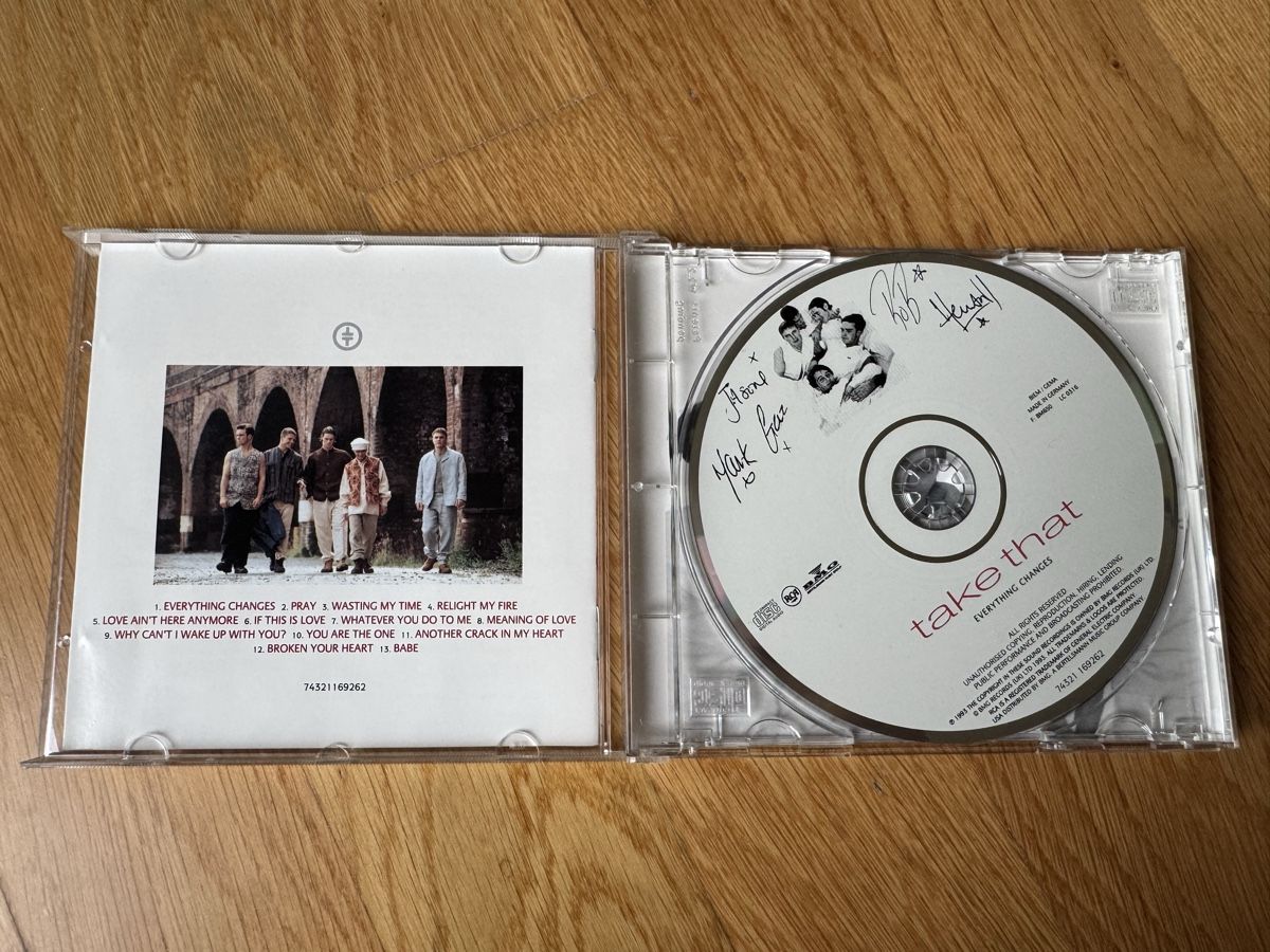 CDs: Take That CD - Everything Changes  – D'occasion à Zürich par wtpooh 2