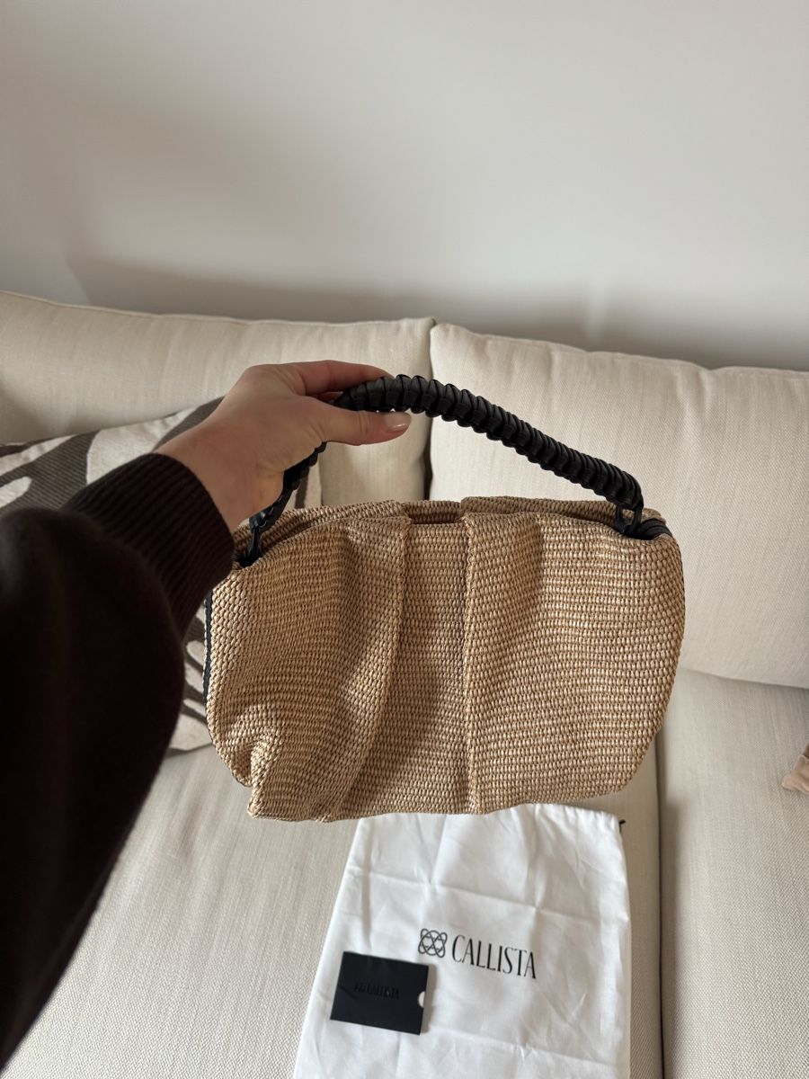 Borse da donna: Callista Handtasche Raffia – Nuovo (secondo la descrizione) da Kloten venduto da BLarsonneur 1