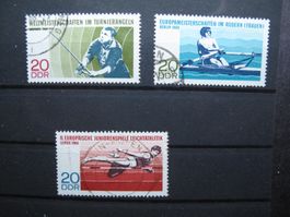 DDR 1968 Leichtathletik Spiele gest.