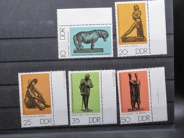 DDR 1976 Bronzeplastiken Berlin **
