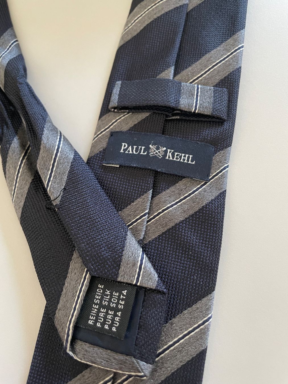 Paul Kehl Cravatte: 100% Seide Krawatte von Paul Kehl – Usato da Winterthur venduto da ttltc 3