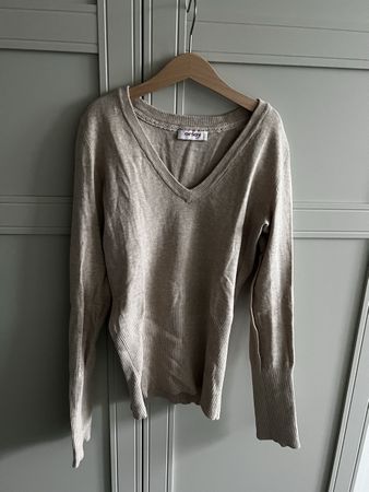 Orsay longshirt Pullover beige Gr.s neu