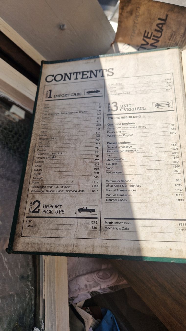 Livres: Chiltons Import Service Manuel 1981 – D'occasion à Wetzikon ZH par Oldieslover 2