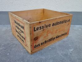 alte Holzkiste Kiste Seifenkiste PERSIL HENKEL & CIE BASEL