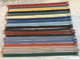 19 STÜCK RIRI REISSVERSCHLÜSSE ALLE 50CM UND ALLE NEU