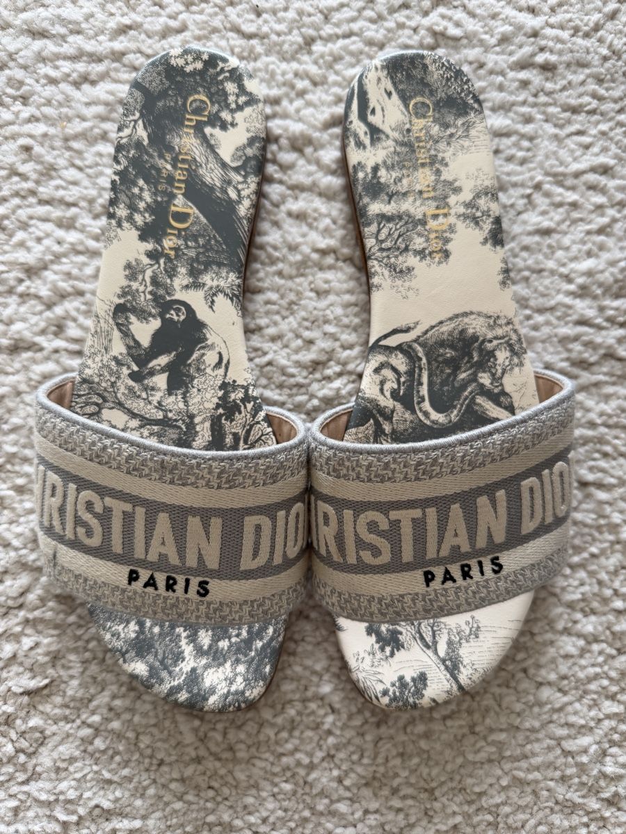 Dior Scarpe da donna: Dior Dway Slides grau – Usato da Rothenhausen venduto da Erbsli4