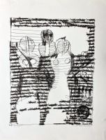 Paul Herbener Lithografie    Auf Papier