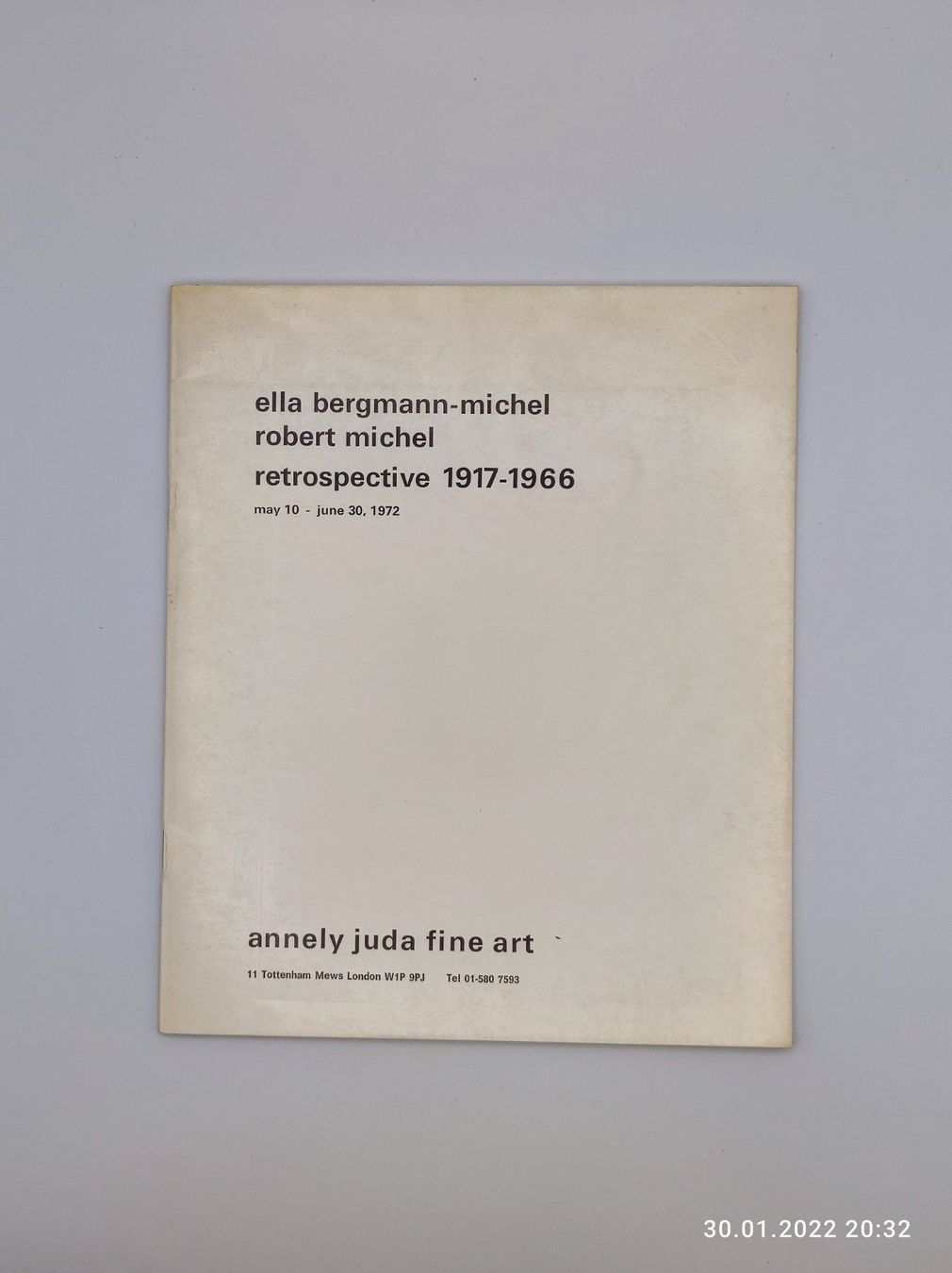 Libri: BERGMANN - WIDMUNG – Usato da Goldach venduto da Gaip 4