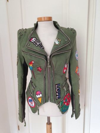 Pia Bolte Unikat TOP Jacke WOW
