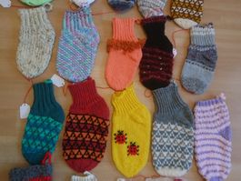 Adventskalender bunte Socken und ein ?? * Handmade *