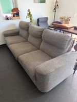 IKEA Lidhult 3er Sofa grau/schwarz