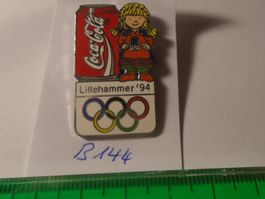 1 Coca Cola Olympia Lillehammer Pin (B144)