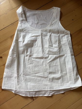 MARCCAIN Top offwhite Grösse N 4 Damen Weste guter Zustand