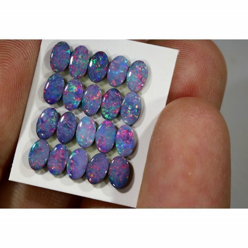 Pietre preziose: Australische Opal Dubletten 2.89Cts. – Usato da Bern venduto da Grindelwaldaus 2