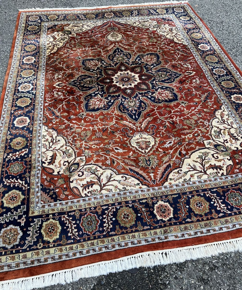Teppiche: Perser Teppich,Rot/Blau,handgeknüpft,Orient Teppich – Gebraucht aus St.Gallen von Djamschidi 1