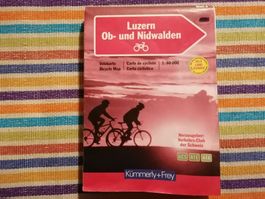 Velokarte💥 Luzern, Ob- und Nidwalden