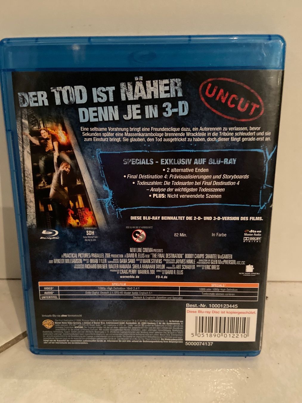 Alle DVDs: Bluray Final Destination 4 – Neu (gemäss Beschreibung) aus Sirnach von SpeedyGT 1