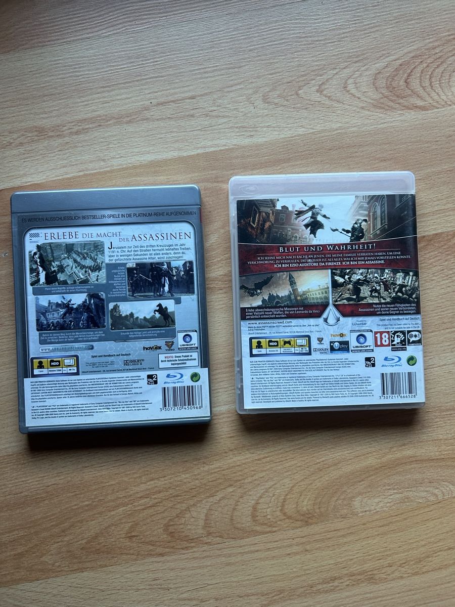 Sony Spiele: Assassin's Creed 1 & 2  PS3 – Gebraucht aus Schötz von lor_z95g 1