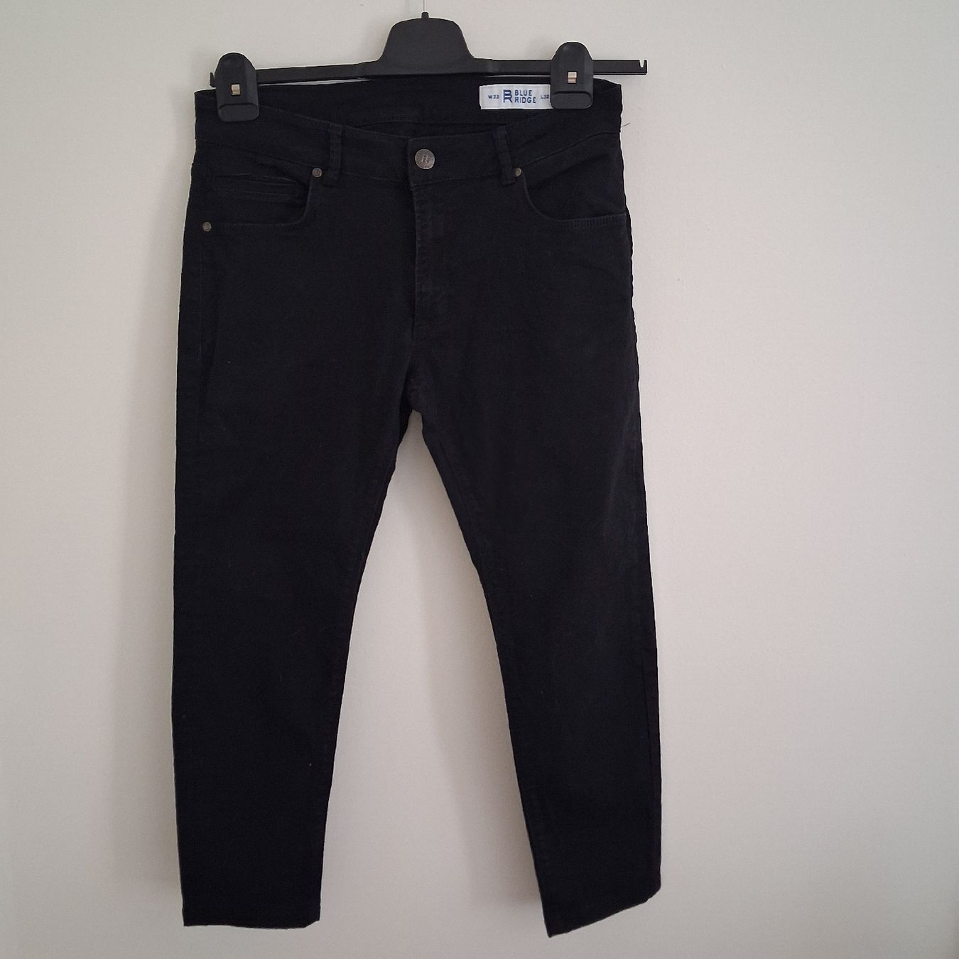 Jeans: Blue Ridge black denim jeans W32 L32 – Nuovo (secondo la descrizione) da Wil SG venduto da tre_g2l7