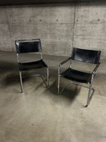 2 mid century Freischwinger - Leder Bauhaus