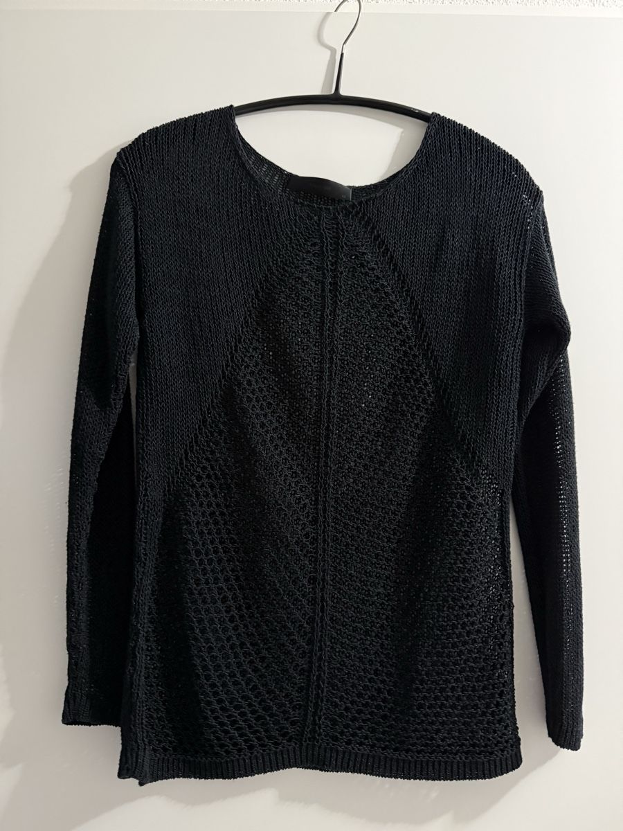 Hallhuber Pullover & Sweatshirts: Damen Pullover schwarz Grösse S feiner Strick – Gebraucht aus Freidorf TG von Iris1970