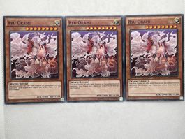 Yu-Gi-Oh! Ryu Okami SHVI-DE037 Deutsch Common 3x
