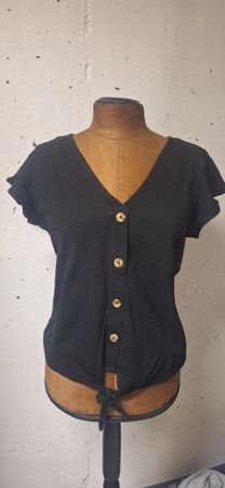 Damen Bluse C&A schwarz Grösse S