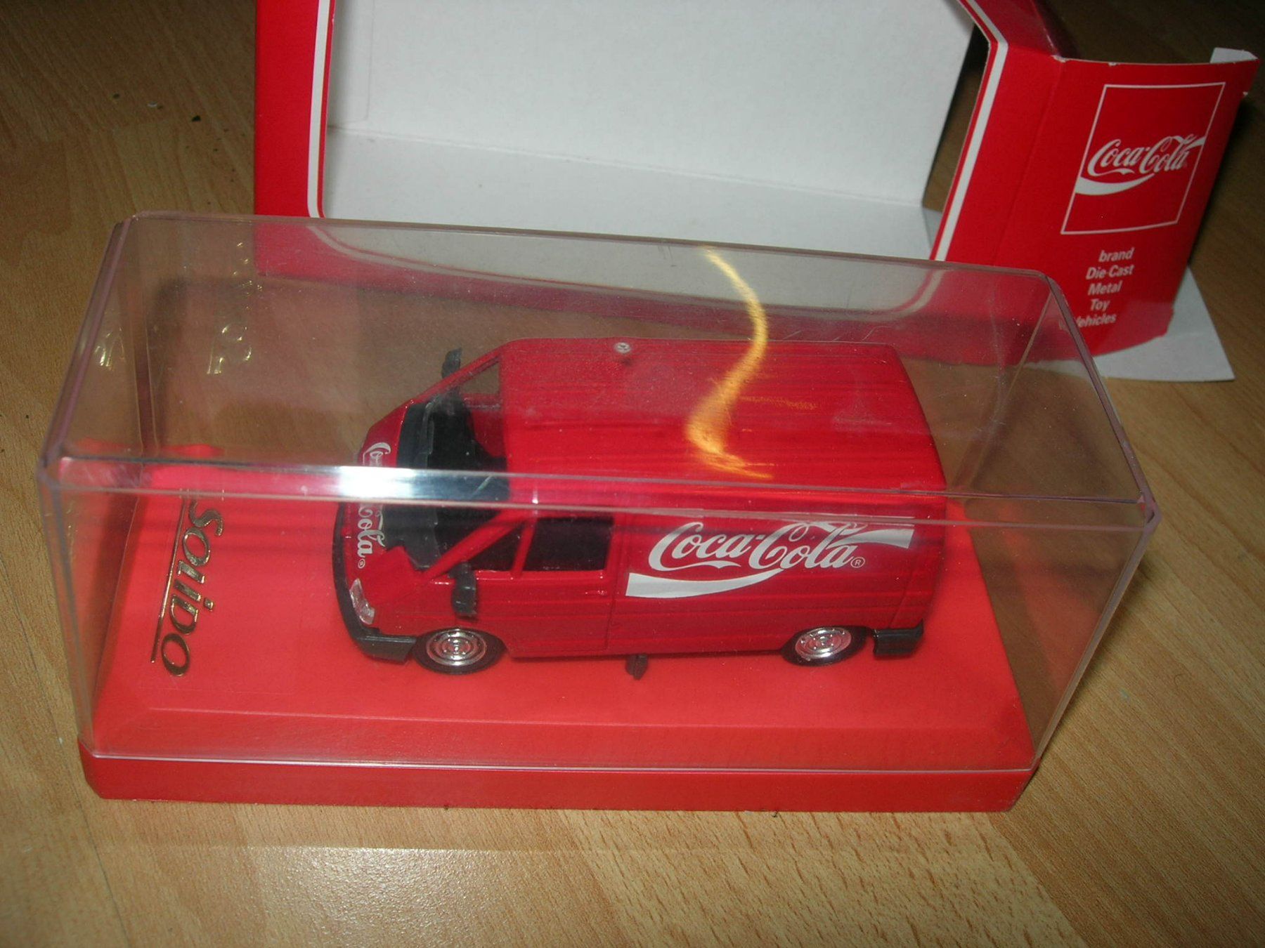 Renault Modellini d'auto: Renault Trafic 1994 Coca-Cola  * Solido 1:43 – Nuovo e nell'imballaggio originale da Hornussen venduto da Amw 4