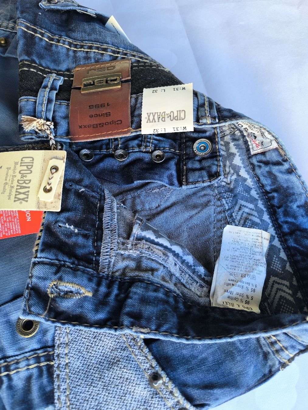 Cipo & Baxx Jeans: wunderschöne  jeans Cipo & Baxx 31/32 – Nuovo e nell'imballaggio originale da Oensingen venduto da Outlet_Super_Sale 6