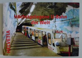 2021, Nr.1350 in Markenheft "Saas Fee" gestempelt 18.DEZ.21