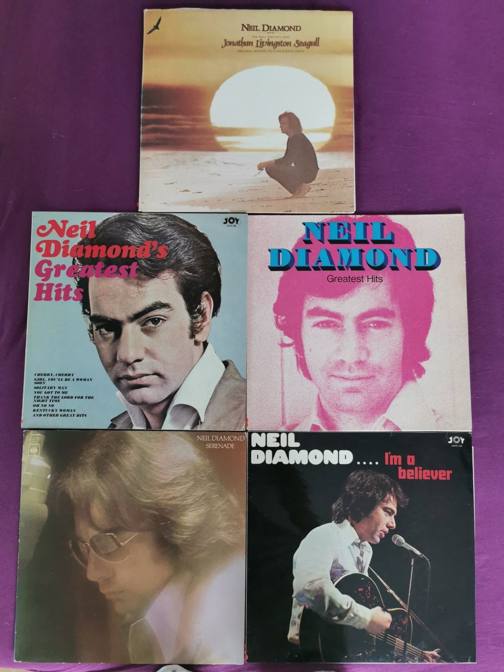 Dischi in vinile: Neil Diamond:  5 LP's – Usato da Gockhausen venduto da Porcini56