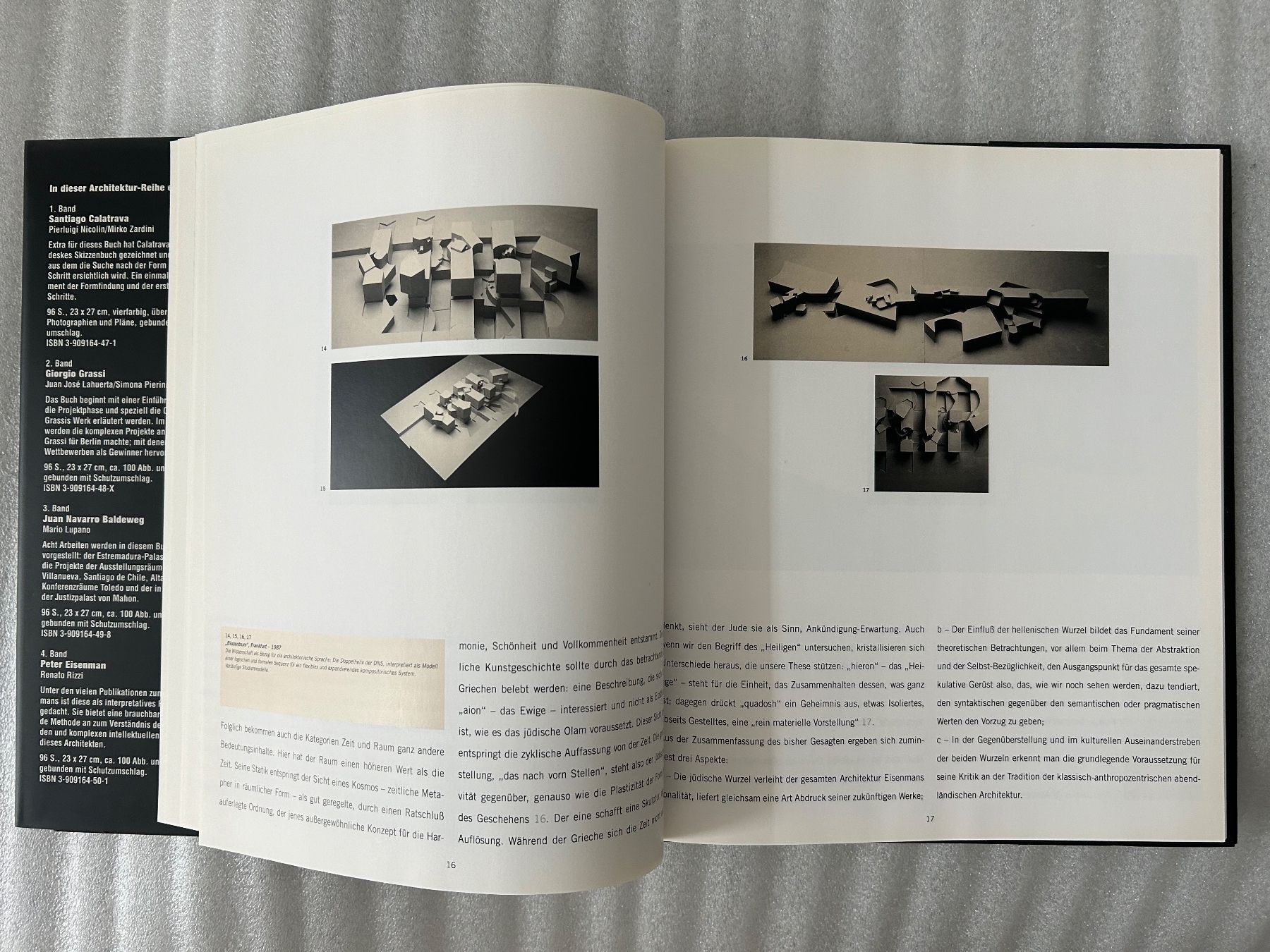 Libri: Peter Eisenmann - Mystisches Nichts - sein Werk – Usato da La Chaux-de-Fonds venduto da jacq_LaTsch0 3