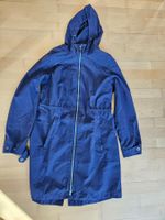 Blauer Parka mit Taillenschnur Gr. 38