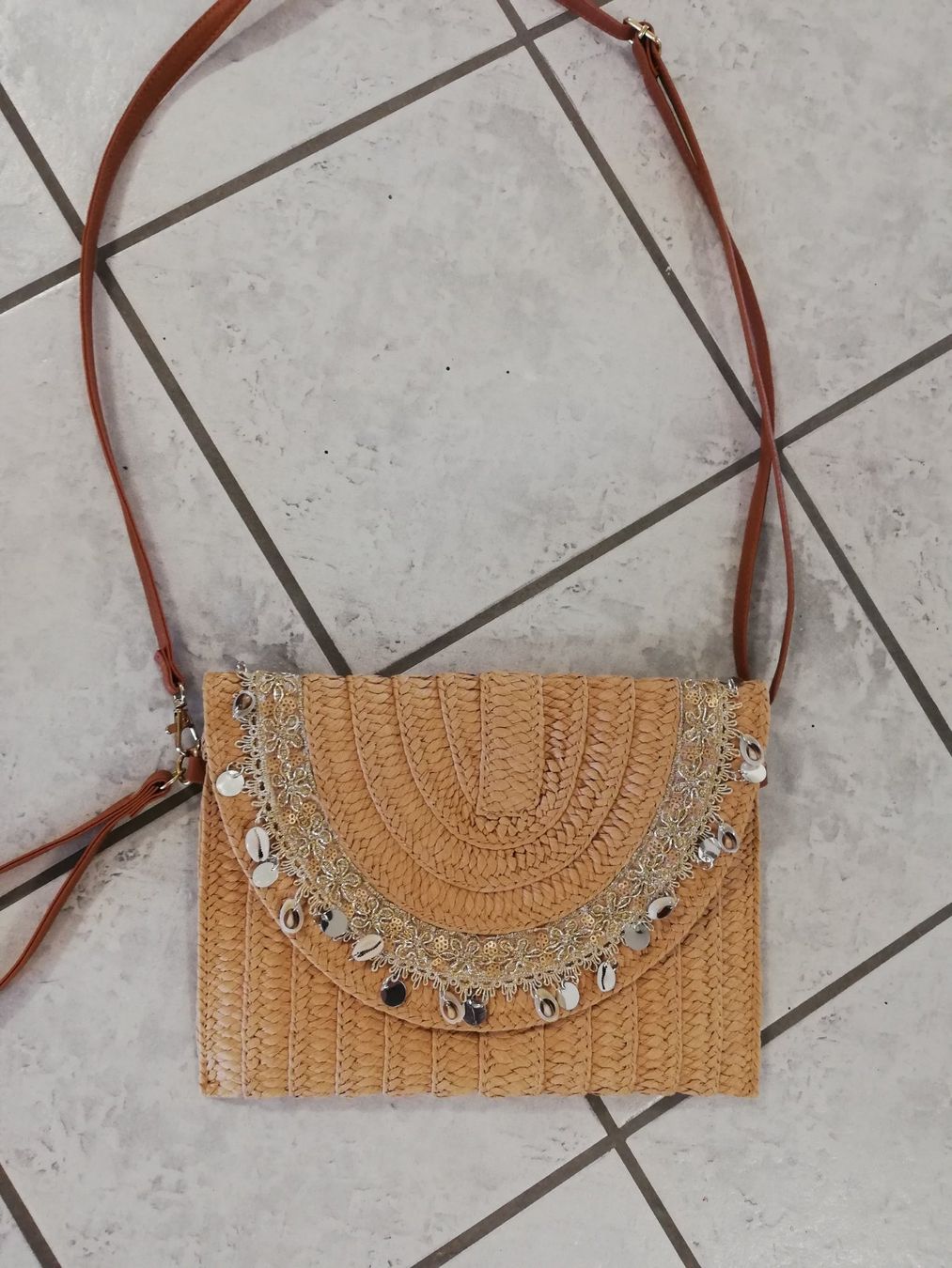 Borse da donna: Sommertasche Bast NEU – Nuovo (secondo la descrizione) da Untersiggenthal venduto da Marlen59 1