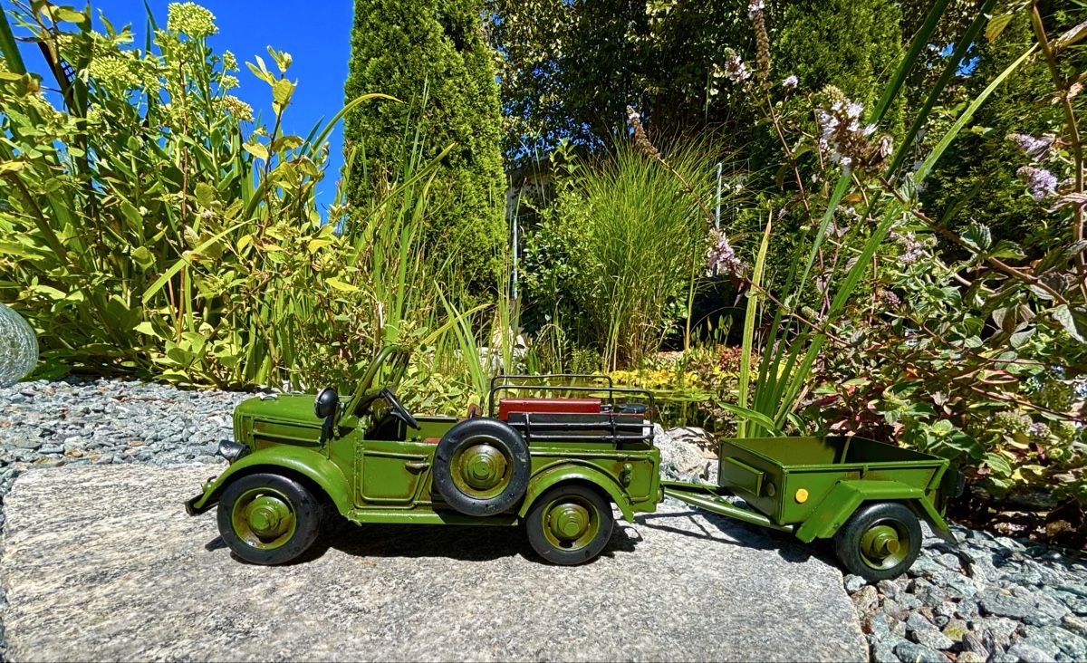 Modellautos: Blechauto mit Anhänger – Neu und originalverpackt aus Langendorf von Blechfahrzeuge 8