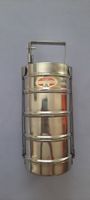 Indische Edelstahl Tiffin Lunch Box 4-Teilig