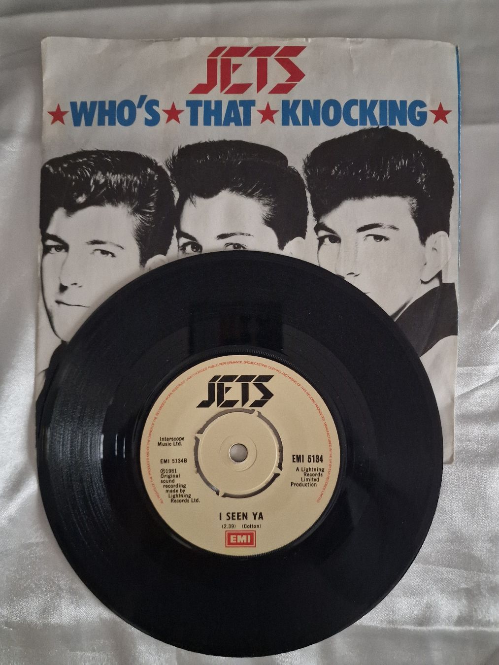 Dischi in vinile: Jets - Who's that knocking 7' Single – Usato da Pfaffnau venduto da gunport 3