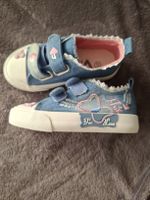 Baskets enfant bleu denim motifs cœur taille 27 neuf🐞🐞NEW!