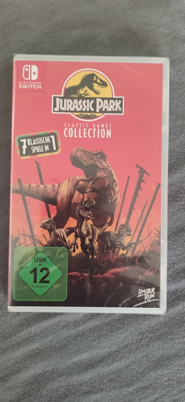 Giochi: Jurassic Park Classic Games Collection Nintendo Switch! Rare – Nuovo e nell'imballaggio originale da St.Gallen venduto da Wdragon