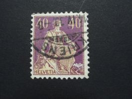 Helvetia mit Schwert. Nr.107. Type 1 + 112 + 176. Abarten!