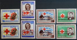 Guatemala Kat. 643-650 ** 1960 Kat. 25 Euro