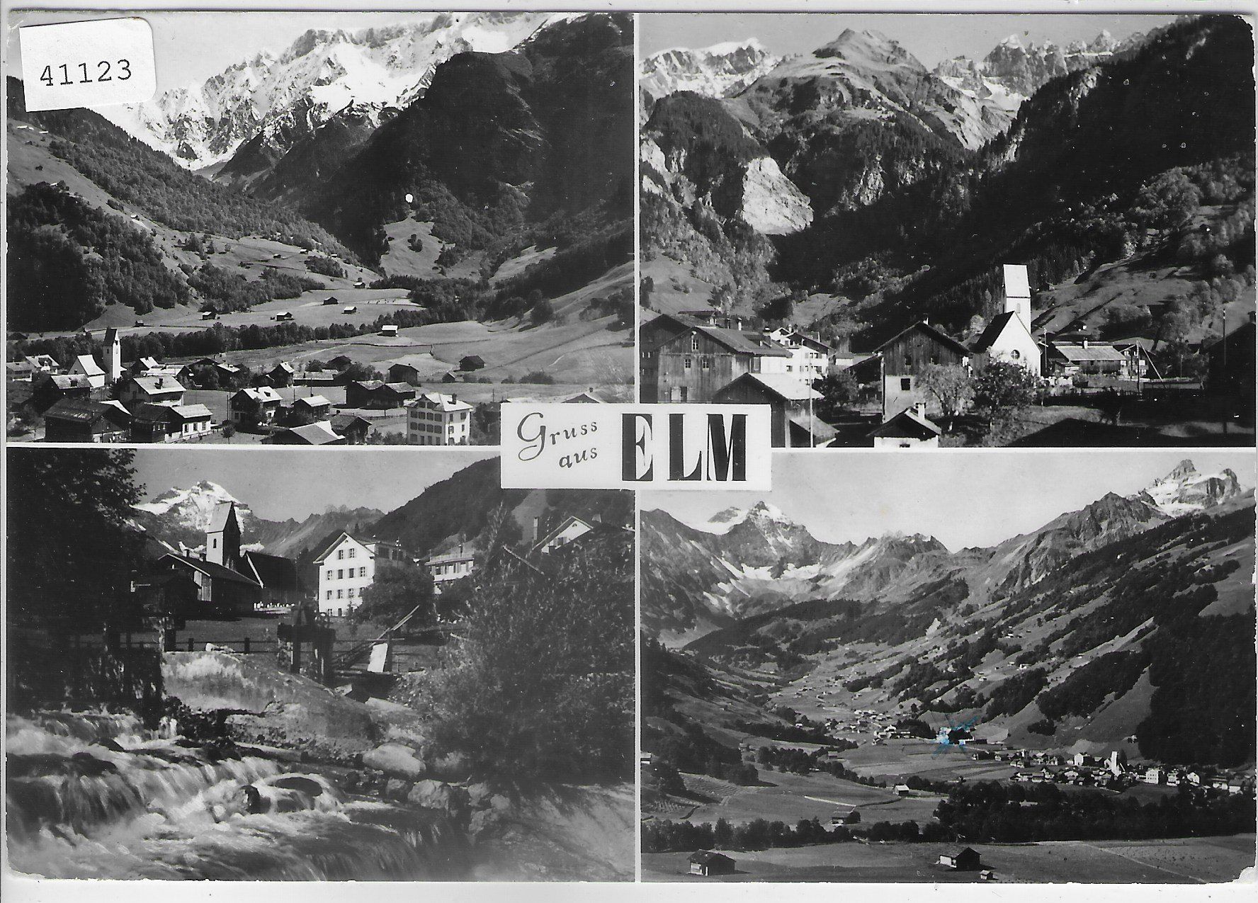 Cartoline postali: Gruss aus Elm GL - Multiview – Usato da Ettingen venduto da Kartenplanet