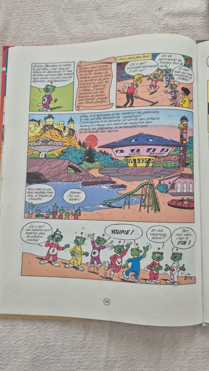 Fumetti: Bande dessinée Les Galaxiens – Usato da Porrentruy venduto da Servo26 2