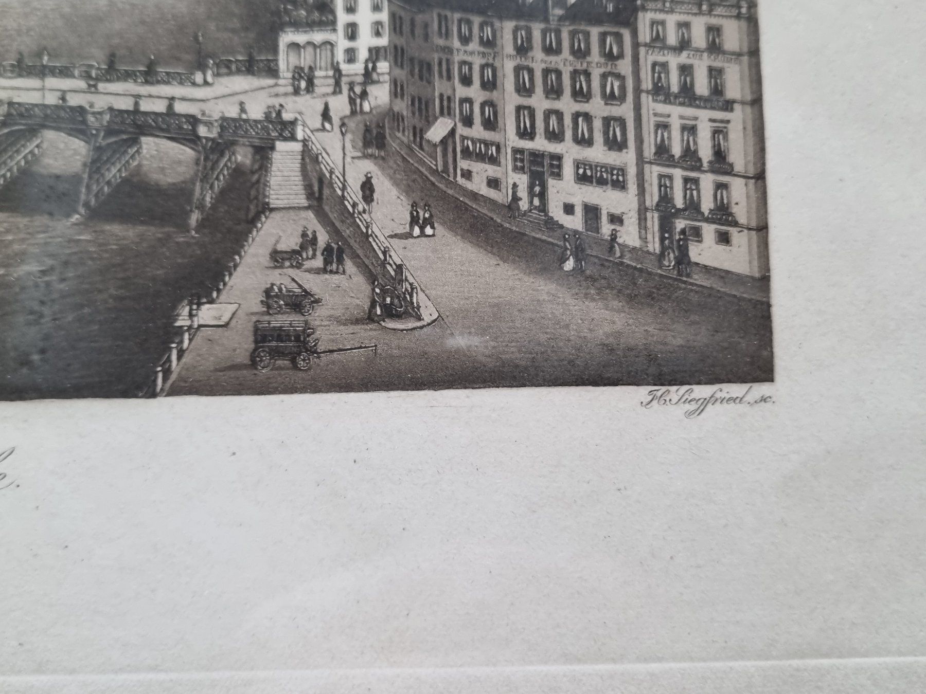 Incisioni: BASEL schöner Stich ORIGINAL DICKENMANN Siegfried – Usato da Trachslau venduto da bastet06 3